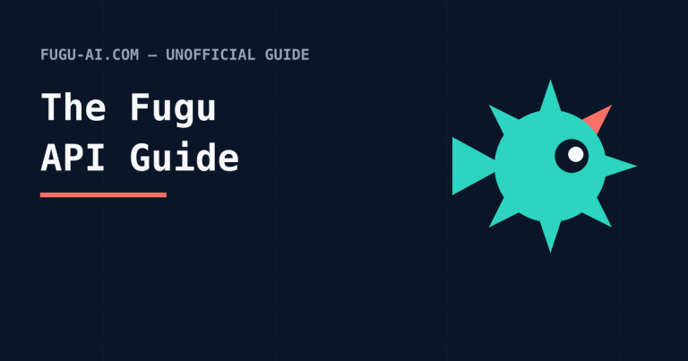 api guide — unofficial Fugu guide cover