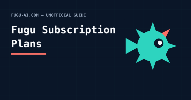 Fugu subscription plans — unofficial guide cover